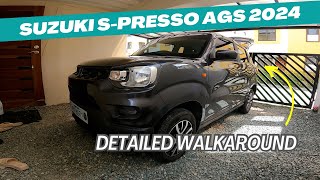 Suzuki SPresso AGS 2024  Detailed Walkaround [upl. by Keeton]