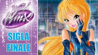 Winx Club  World Of Winx  Sigla finale [upl. by Nedyarb]