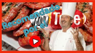 🔥💥Como hornear marisco gambones arguiñano💥Receta Deliciosa RD💥🔥 [upl. by Gnal]