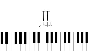 TT  TWICE  Piano Tutorial [upl. by Sartin]