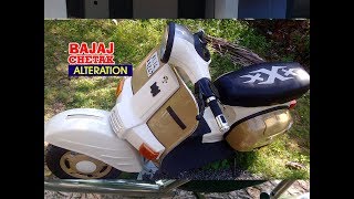 bajaj chetakmodified scooter [upl. by Pepito598]