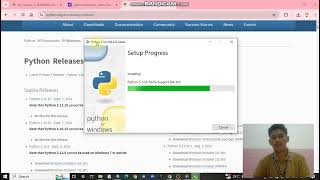 CARA INSTALL PYTHON DI PC atau LAPTOP [upl. by Wall]