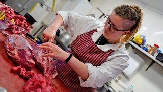 A day in the life of a butchery apprentice Lucy [upl. by Gerald]