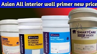 Asian all interior wall primer  new price update  skhardwarepaints [upl. by Derriey]