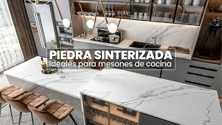 QUIERES SABER QUE ES LO RECOMENDABLE👌 PARA TUS MESONES DE COCINA O ENCIMERAS💫LA PIEDRA SINTERIZADA [upl. by Anifad]