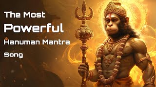 The Most Powerful Hanuman Mantra Song hanuman Hindugod success mindrelaxingmusic [upl. by Otrebireh]