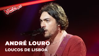 André Louro  quotLoucos de Lisboaquot  Provas Cegas  The Voice Portugal 2024 [upl. by Sirod]