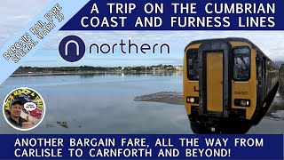 My Supercheap Trip on the Cumbrian Coast and Furness Lines with Northern Trains [upl. by Ariella]