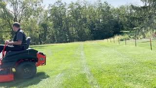 Bad Boy ZT Elite Mowing Demonstration [upl. by Magee]