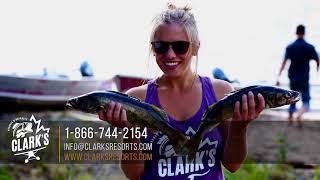 OJTV  Fishing Walleyes at ClarksResorts Part1 [upl. by Spiegleman]