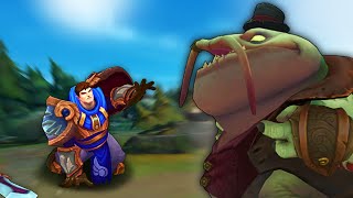 Stomping Garen with Tahm Kench  No Arm Whatley [upl. by Annayad]