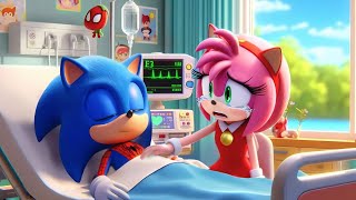 SPIDERMAN SONIC Please Wake Up Dont Leave AMY Alone😭 Sad Story  Sonic The Hedgehog 3 Animation [upl. by Acsecnarf]