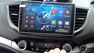 Honda CRV 201317 Convex 101in Android Master GPS OEM Player  Plug and Play [upl. by Sheeb]