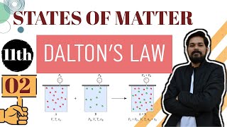 States of Matter। Class11 L2 I Combined gas law  Types of containers  Daltons Law [upl. by Coreen]