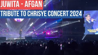 Live Afgan  Juwita  Lifetime Tribute to Chrisye Concert  September 2024 [upl. by Namreh893]