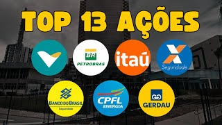 TOP 13 AÇÕES DE DIVIDENDOS RECOMENDADAS PELO BTG [upl. by Caritta]