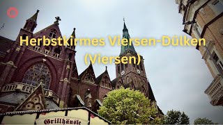 Herbstkirmes ViersenDülken 2024Germany City Walk [upl. by Hachmin44]