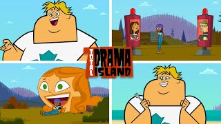 All Total Drama Island Reboot S2 Cameos [upl. by Tera82]