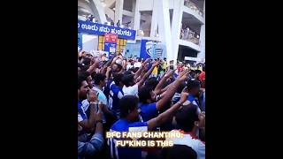 Kerala Blasters Fans Silenced🤫Bengaluru Fans at Sri Kanteerava Stadium  kbfcedits keralablasters [upl. by Thant]