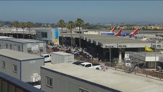 San Diego Airport braces for Thanksgiving travel surge as construction continues [upl. by Tut]