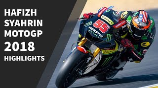 Hafizh Syahrin MotoGP Highlights 2018 [upl. by Akined515]