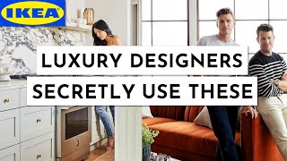 IKEA Products Luxury Designers Secretly Use [upl. by Trinatte]