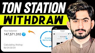 Ton Station Airdrop Withdrawal  Ton Station Airdrop Distribution [upl. by Ethe]