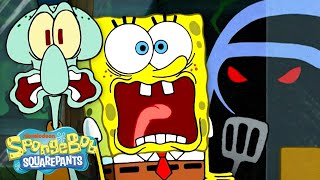 SpongeBobs SCARIEST Episodes Ever 😱  60 Minute Compilation  SpongeBobOfficial [upl. by Aliac763]