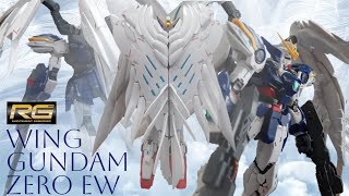 Unboxing and Speed Build RG WING ZERO EW GUNDAM [upl. by Jamilla470]