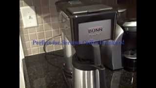 BUNN BT Velocity Brew 10Cup Thermal Carafe Home Coffee Brewer [upl. by Newra]