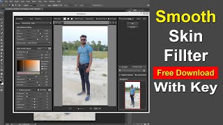 Photoshop Smooth Skin Filte amp Imagenomic Portraiture Free Download amp Easy Install [upl. by Enreval]