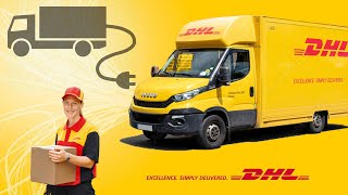 DHL Elektrofahrzeug  IVECO  Innenraum [upl. by Kenton598]