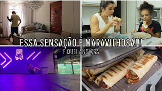 ALMOÇO EM UMA PANELA COM SOBRA ♥ ELE CUIDOU DA CASA ♥ QUASE TOMEI BOLO ♥ OLHA ESSE SANDUICHE ♥ VLOG [upl. by Ackerley730]