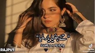 Pani peer to dam krwaya teko wal wal yar pilaya  TikTok viral song  slowed and reverb [upl. by Viridi]