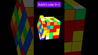 Rubiks cube 5×5 [upl. by Annekahs761]