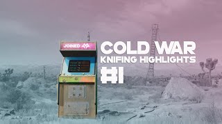 Black Ops Cold War Knifing Highlights 1  Joined Marv [upl. by Atinev]