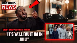 Diddy WENT OFF on his Family in Court Today [upl. by Ulani]