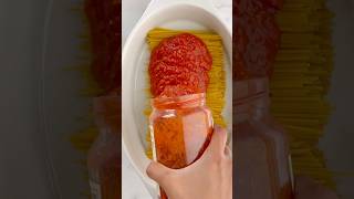 The easiest Oven Baked Spaghetti recipe spaghetti fooddolls [upl. by Eilyak]