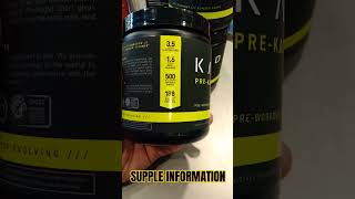 KAGED PRE WORKOUT SPORT 💥 preworkout gym fitness workout energy muscle [upl. by Steinberg]