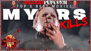 TOP 5 BEST Michael Myers KILLS  Halloween Movie franchise  The MOVIE DRAFT S1 Episode 25 [upl. by Ariaek]