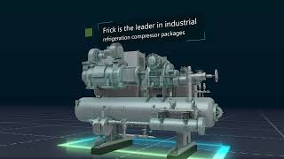 Frick Rotary Screw Compressor Package [upl. by Griffis]