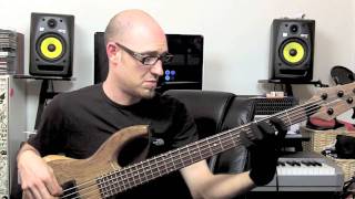 Walking Bass lesson  Static Minor Chords SO WHAT with Scott Devine L27 [upl. by Marlane114]