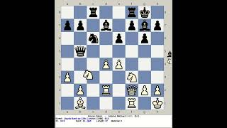 House Glenn vs Adams Michael  Lloyds Bank Chess Open 12th 1988 London England [upl. by Theall]