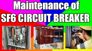 SF6 Circuit Breaker Maintenance  Circuit Breaker Maintenance Checklist  Hindi [upl. by Catina]