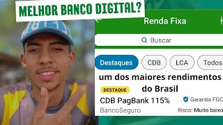 MELHOR BANCO DIGITAL 2024 RENDE ATÉ 115 DO CDI [upl. by Itch]