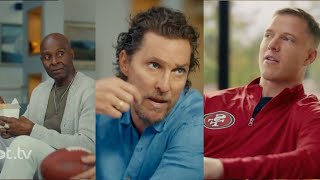 Uber Eats Commercial 2024 Matthew McConaughey Christian McCaffrey Jerry Rice Ad Review [upl. by Mountford]