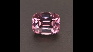 Pink Antique Cushion Diaspore Gemstone 299 Carats [upl. by Karon312]