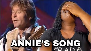 OH MY GOODNESS John Denver  Annie’s Song  REACTION johndenver anniessong reaction [upl. by Thedrick]