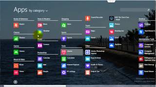 Access All Apps Section of Start Screen  View Installed Apps   Windows 81 Tutorial [upl. by Acillegna126]