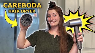 Careboda Magnetic Hair Dryer Review and Demo [upl. by Skutchan185]